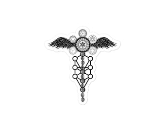 Adesivo do Cubo de Metatron | Geometria Sagrada, Árvore da Vida