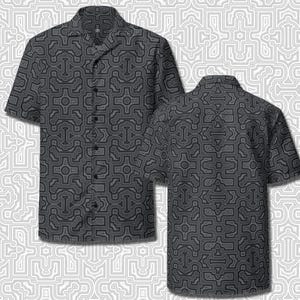 Shipibo Conibo Pattern | Ayahuaska | Psychedelic Intricate Artwork | Sacred Geometry Shirt | Festival Tee | Unisex button shirt
