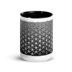 Flower of Life Ceramic Mug | Sacred Geometry Pattern