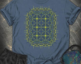 Electric Geometric Matrix Comfort T-Shirt