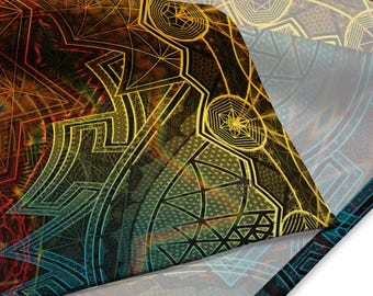 Sacred Geometry Bandana | Flower of Life, Sri Yantra