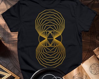 Vesica Piscis T-Shirt | Sacred Geometry Spiritual Tee