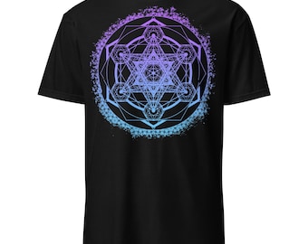 Inner Structure Metatron's Cube Spiritual Short-Sleeve Unisex T-Shirt