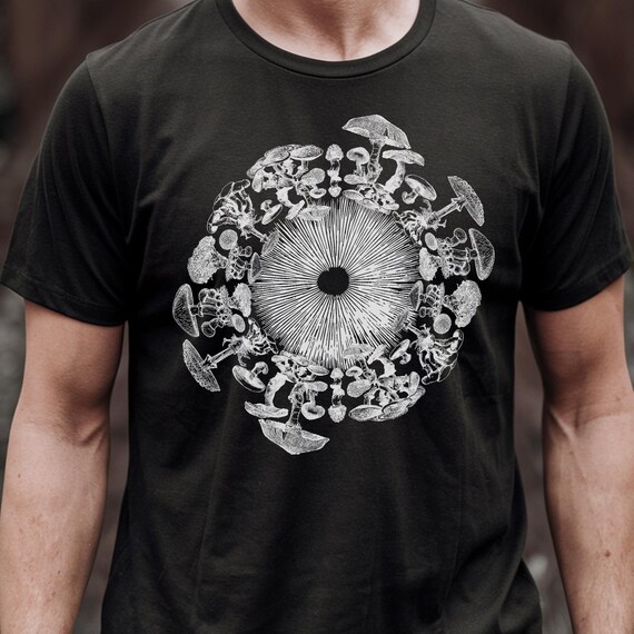Mycology Mycologist Magic Mushroom Spore Print T-Shirt Mycology Mycologist Magic Mushroom Spore Print T-Shirt