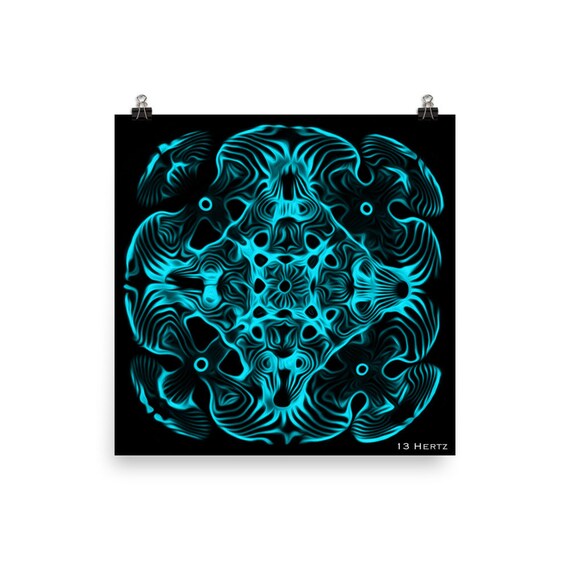 Hz Visual Pattern Sound Frequency Art