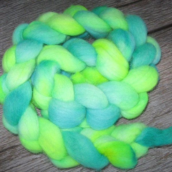 Hand Dyed Domestic Top - approx 4.2 ounces