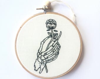 Wild roses are forever-Embroidery