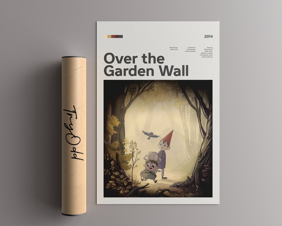 Over the Garden Wall Tv Series Poster Movie Minimalist - Etsy