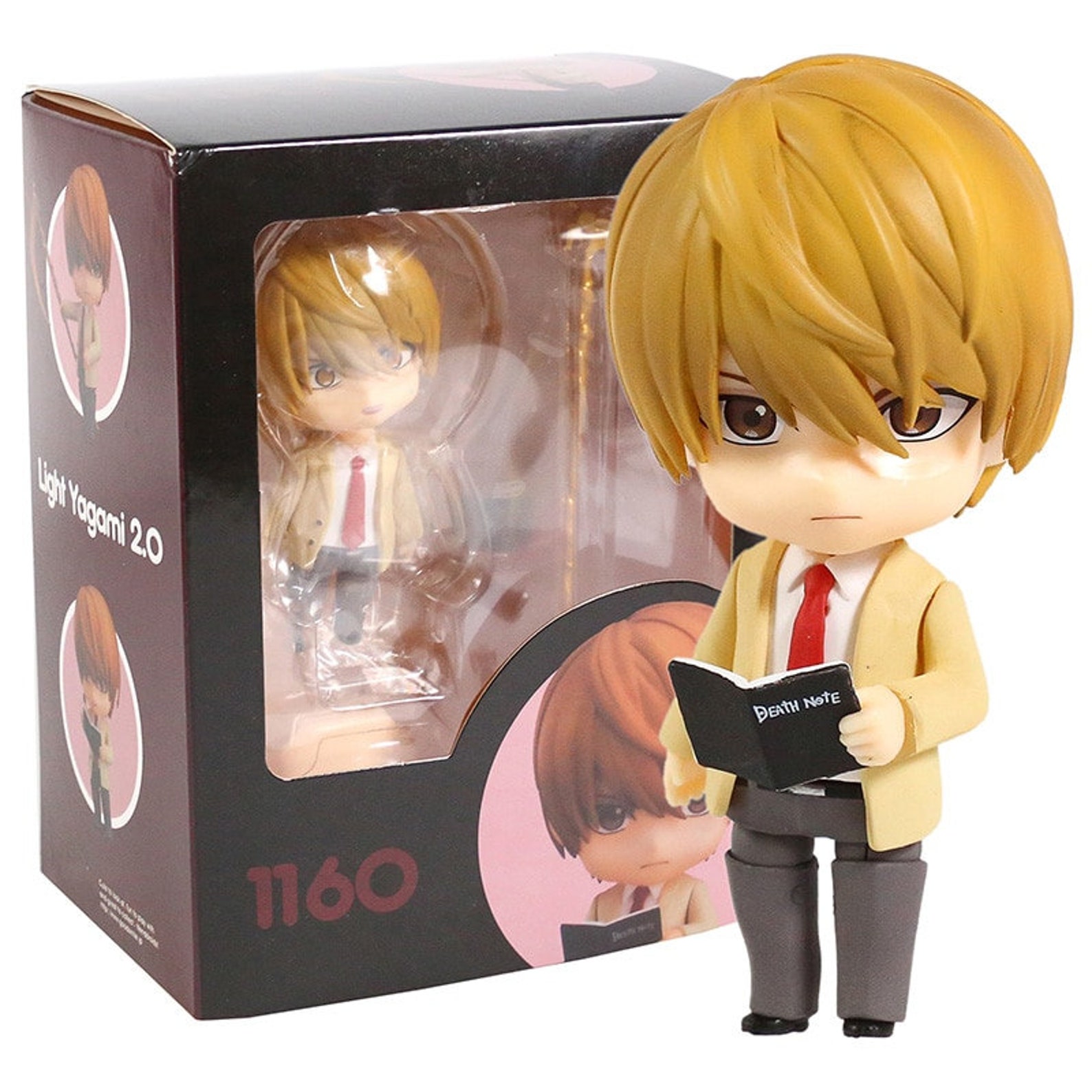 Nendoroid Light Yagami 2.0 Action Figures Anime Death Note Etsy