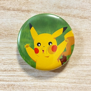 Close up pikachoo Button