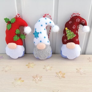 Christmas gnome, Felt gnome, Xmas ornaments, Ornaments Christmas, Gnomes, Christmas decor, Scandinavian gnome, Gonk gnome, Swedish christmas