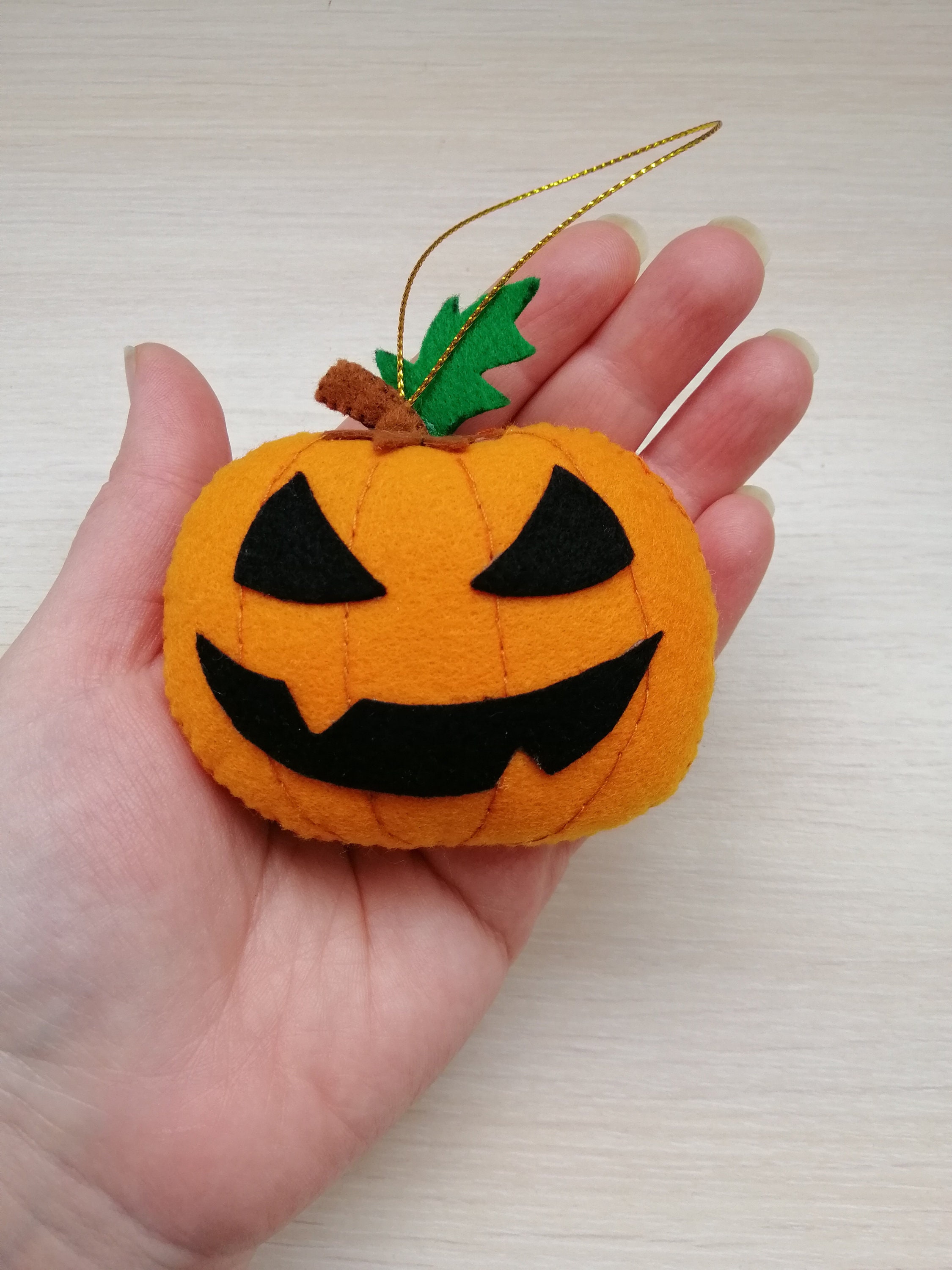 Halloween Felt Ornaments Halloween Decor Halloween Party Etsy UK