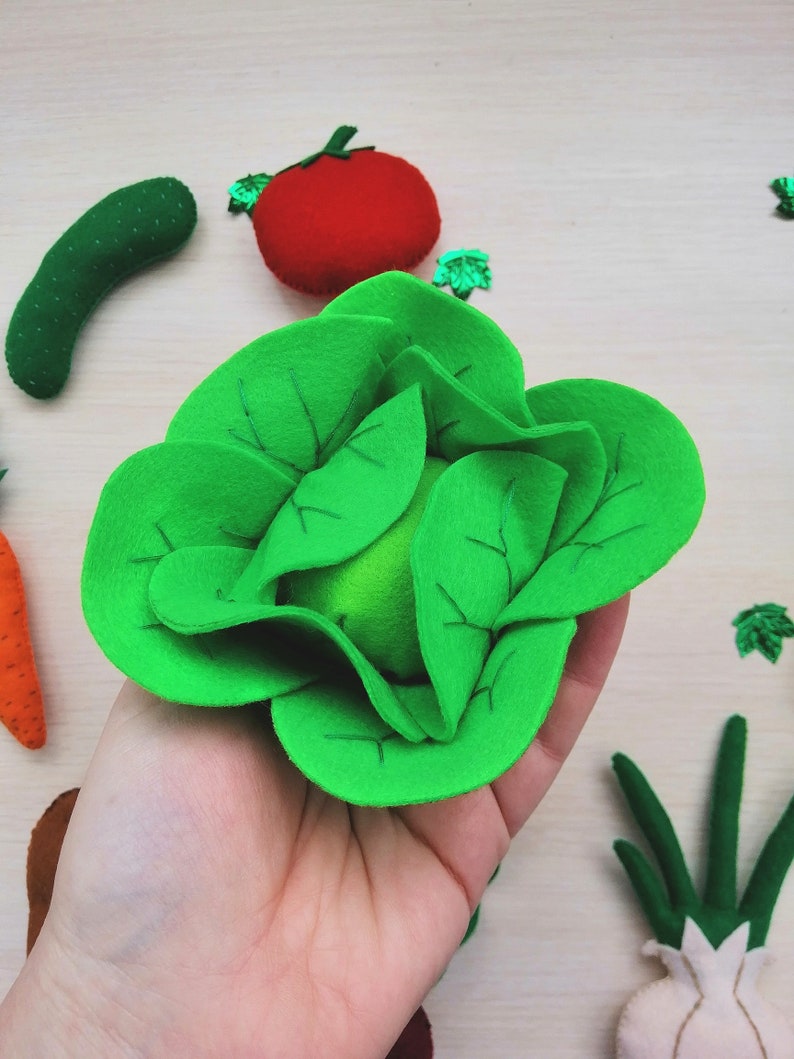 Felt Fruit Felt Vegetables Felt food Education toy Felt Etsy