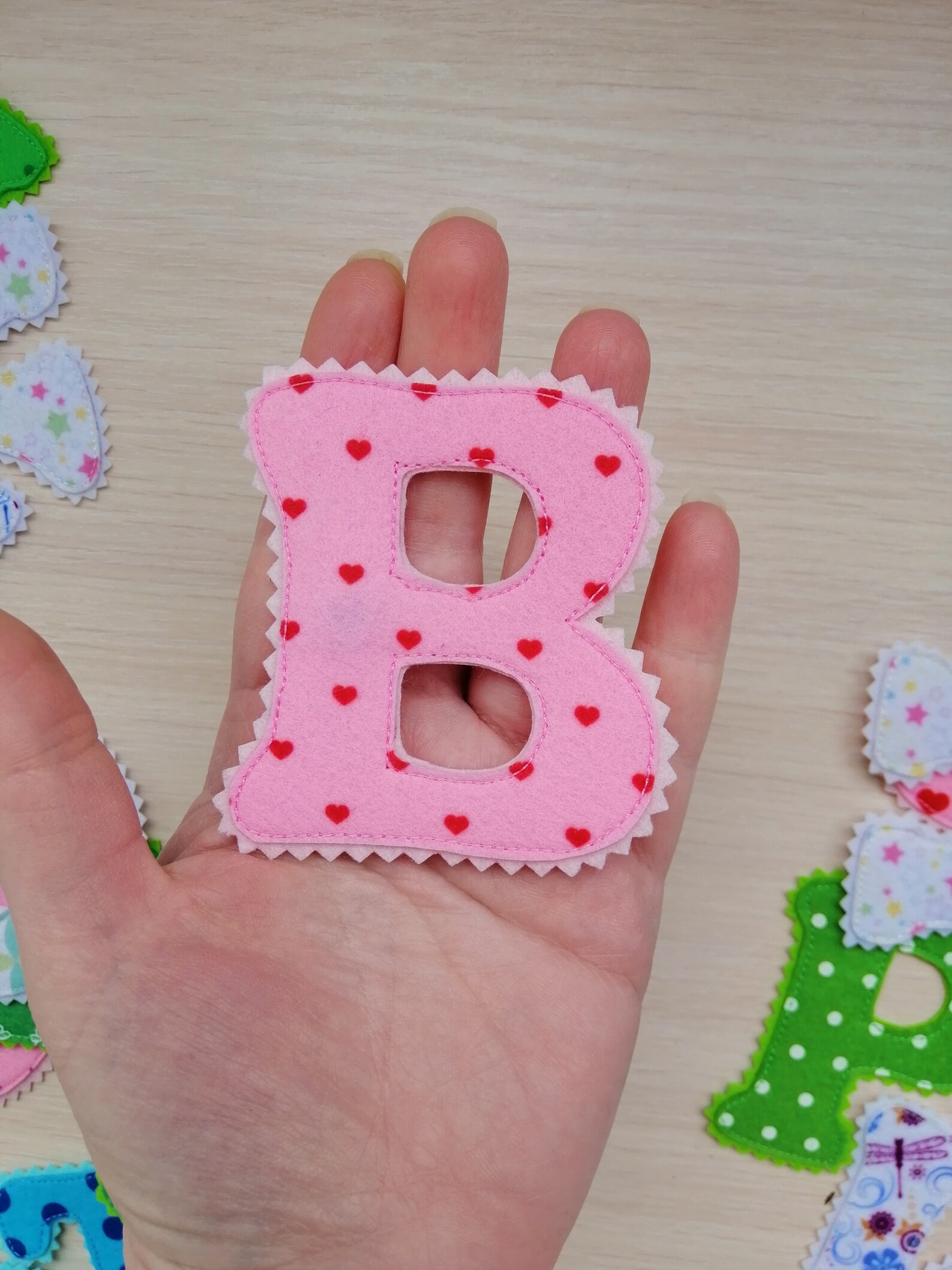 Felt Alphabet Felt Alphabet Letters Colorful Alphabet Felt Etsy