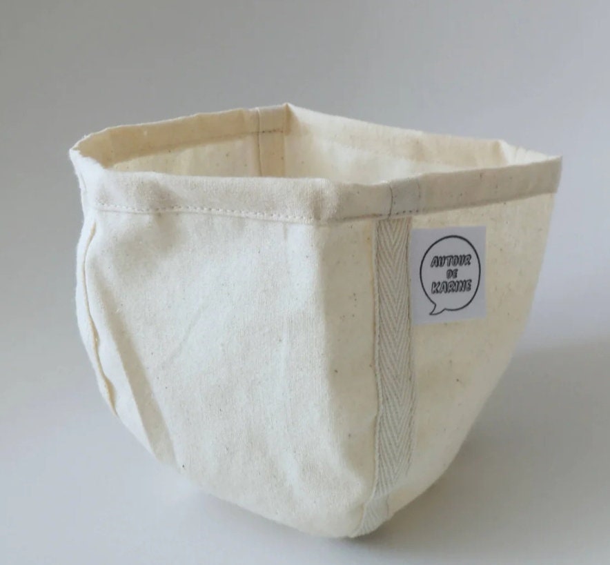 Reusable Basket Coffee Filter Made of Organic Cotton, Washable, Eco-Friendly, Coffee Lover Gift
