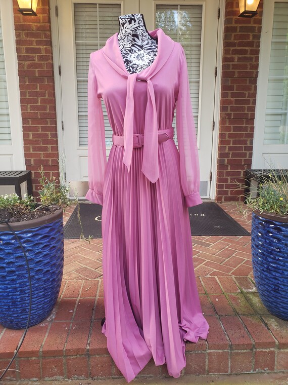 Vintage Pink Gown - image 1