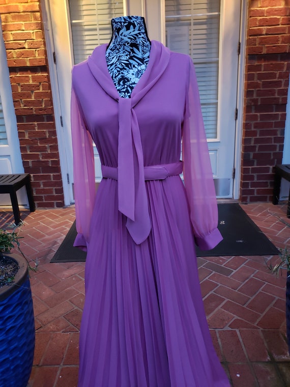 Vintage Pink Gown - image 3