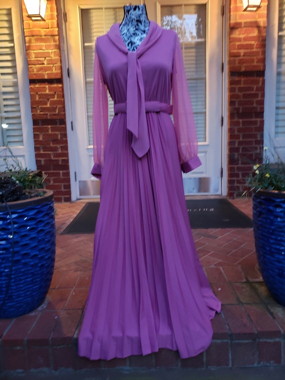 Vintage Pink Gown - image 2