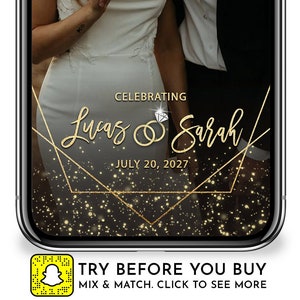 Wedding Snapchat Filter, Wedding Snapchat Geofilter, Wedding Snapchat, Wedding Filter, Wedding Geofilter, Wedding Snap Chat Gold Geofilter