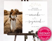 Wedding Welcome Sign Template, Welcome Sign Wedding, Wedding Welcome Sign Printable, Printable Wedding Welcome Sign, Welcome Sign Download