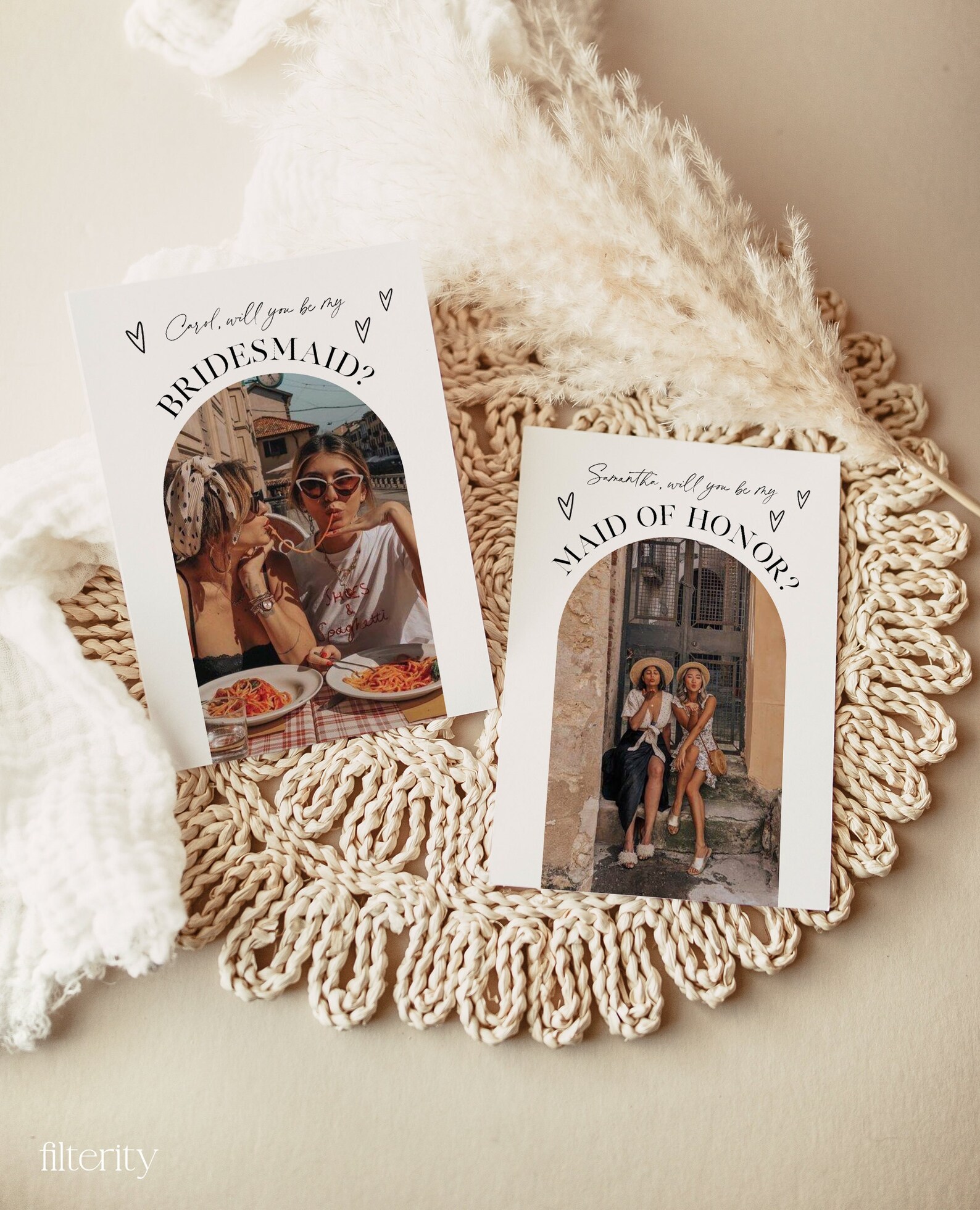 Will You Be My Bridesmaid Template With Photo, Will You Be My Maid of