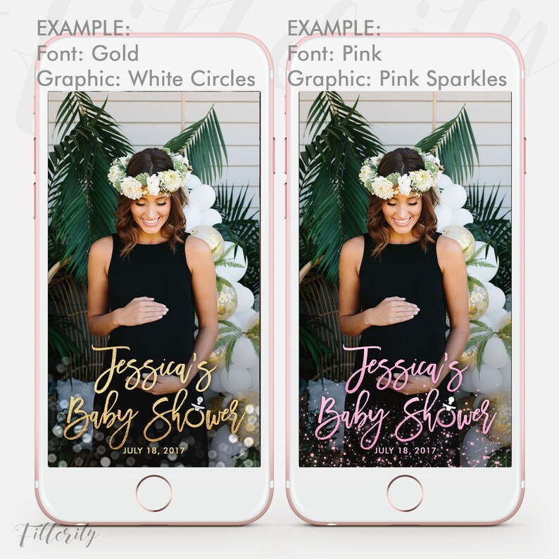 Baby Shower Snapchat Filter Baby Shower Snapchat Geofilter Etsy