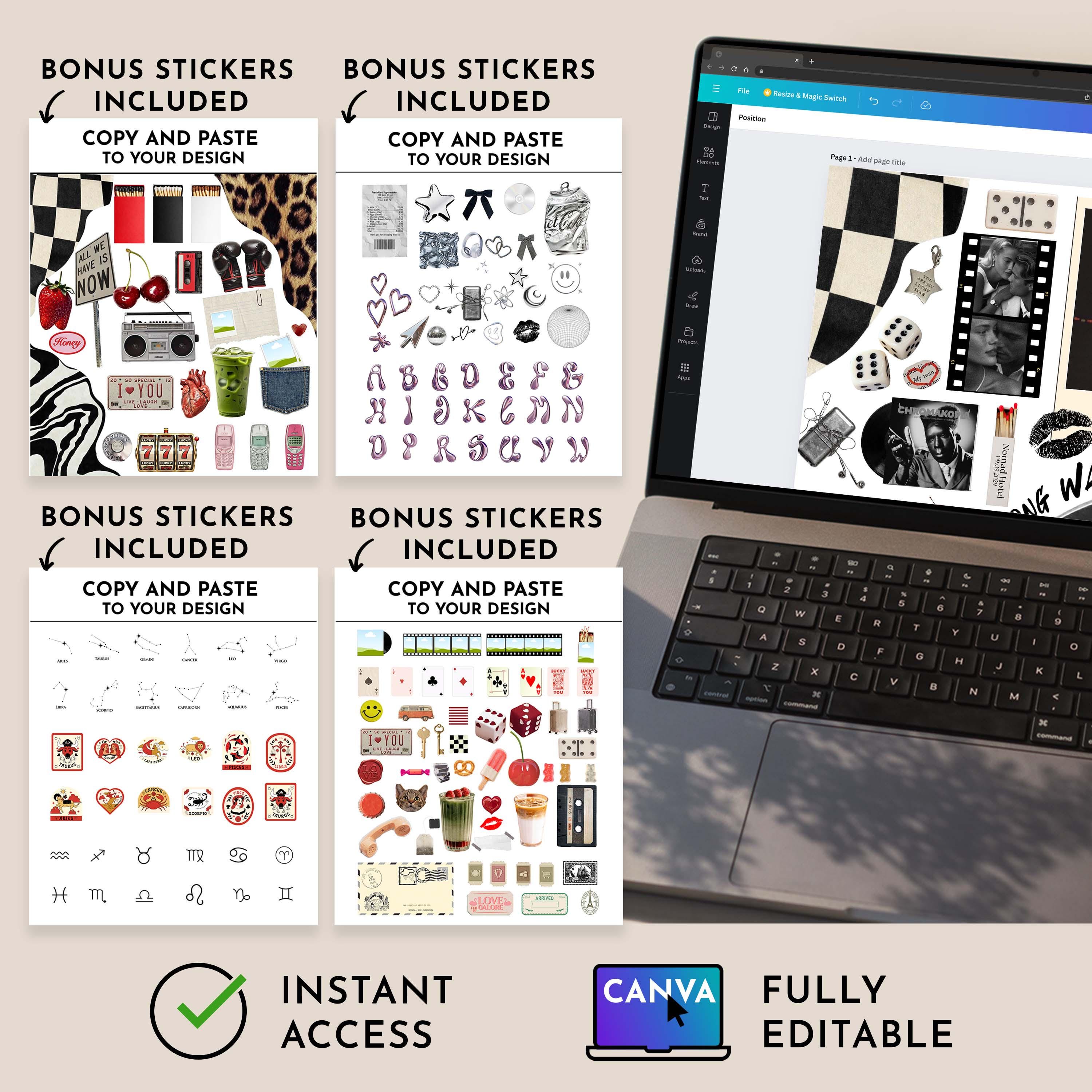 Matchbook Indesign Template Custom Matchbook Template Canva | Custom Matchbook Poster | Editable ...