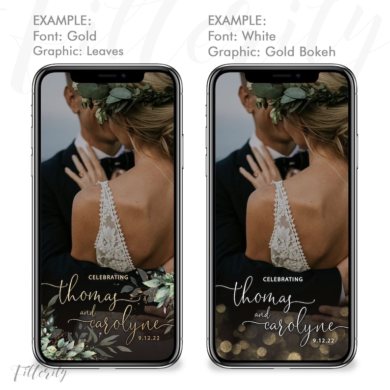 Wedding Snapchat Geofilter Wedding Snapchat Filter Wedding Etsy