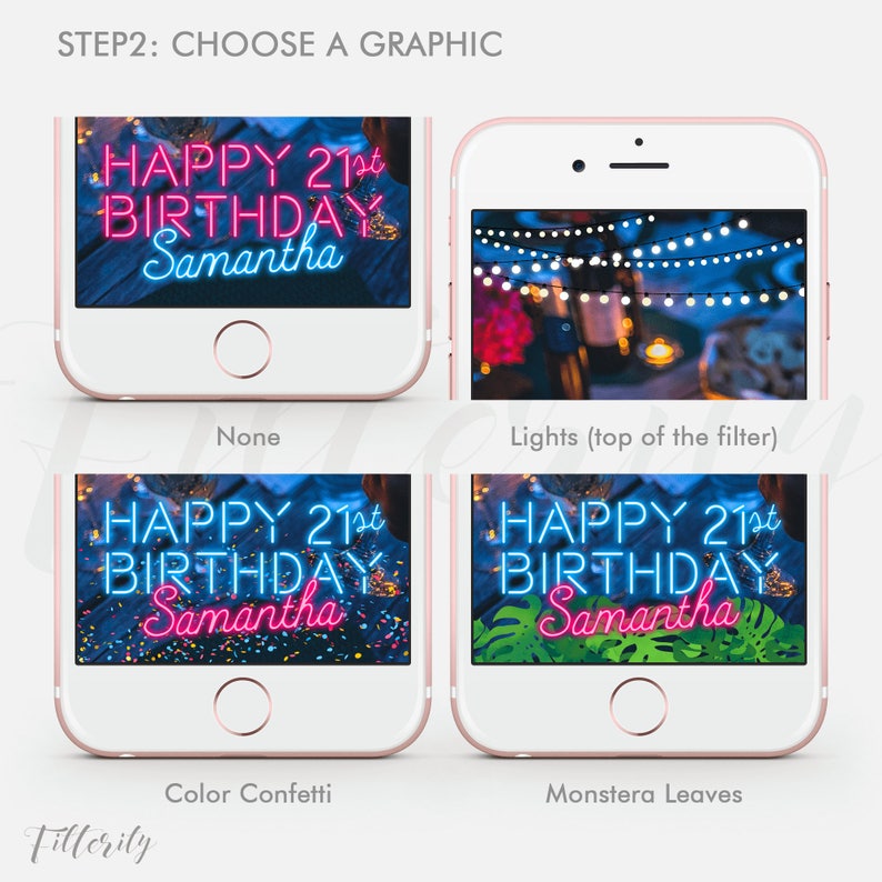 Birthday Snapchat Filter Birthday Snapchat Geofilter Birthday Etsy