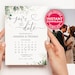 Save The Date Calendar, Save The Date Template With Photo, Save The Date Cards, Save The Dates, Save The Date Postcard, Digital Download