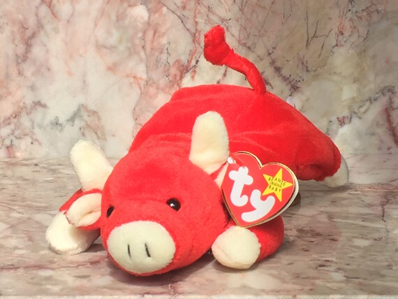 ty beanie baby snort 1995