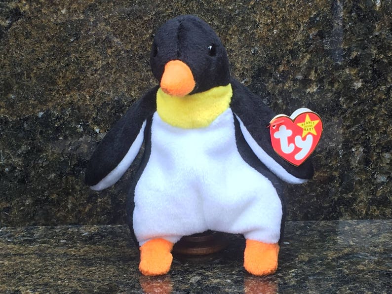 TY Beanie Baby, Waddle P.V.C. Style 4075 - Etsy