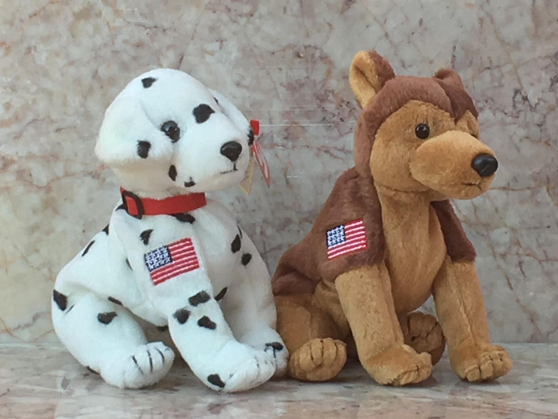 TY Beanie Babies Rescue & Courage Etsy