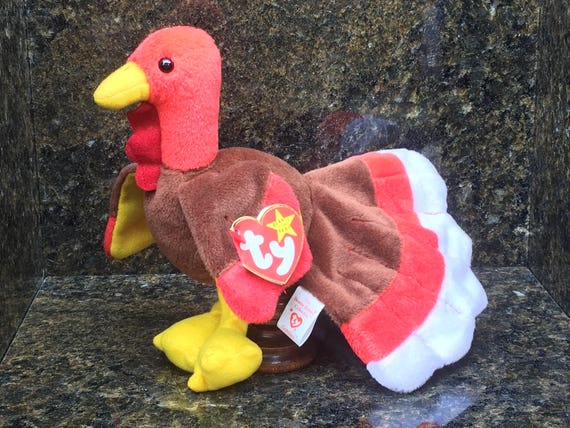 gobbles beanie baby value