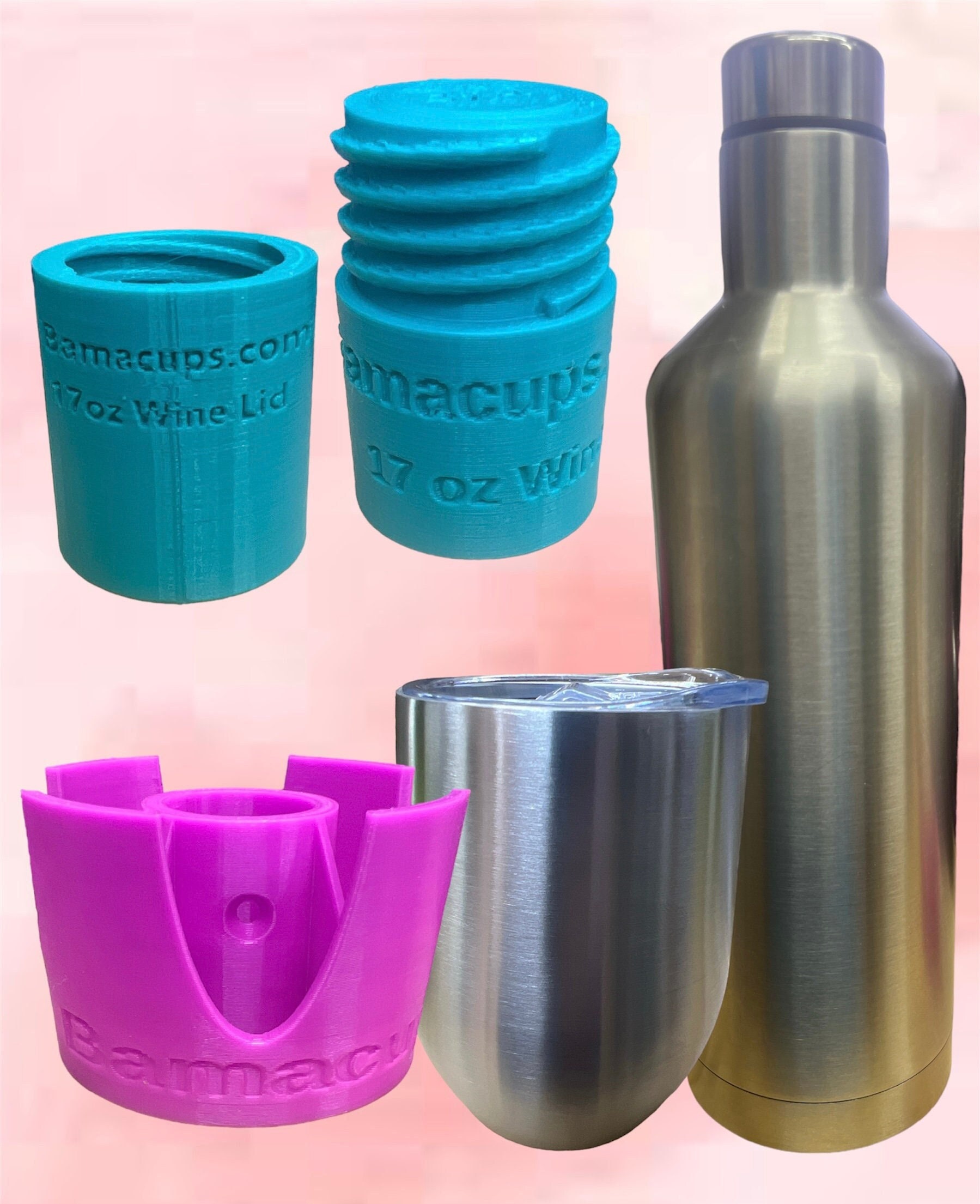 3/4 PVC 20oz TAL Water Bottle or Lid Adapter for Cup Turners, Glitter Epoxy  Tumblers, Cuptissorie 6 or 6L 