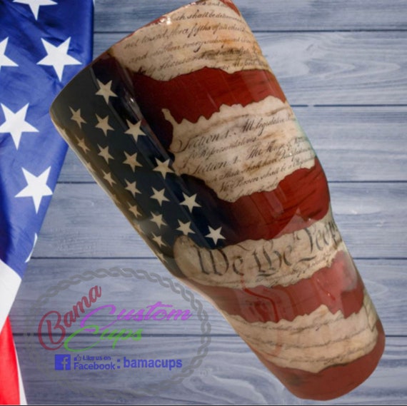 Download We The People Constitution Flag Tumbler Images To Print Etsy