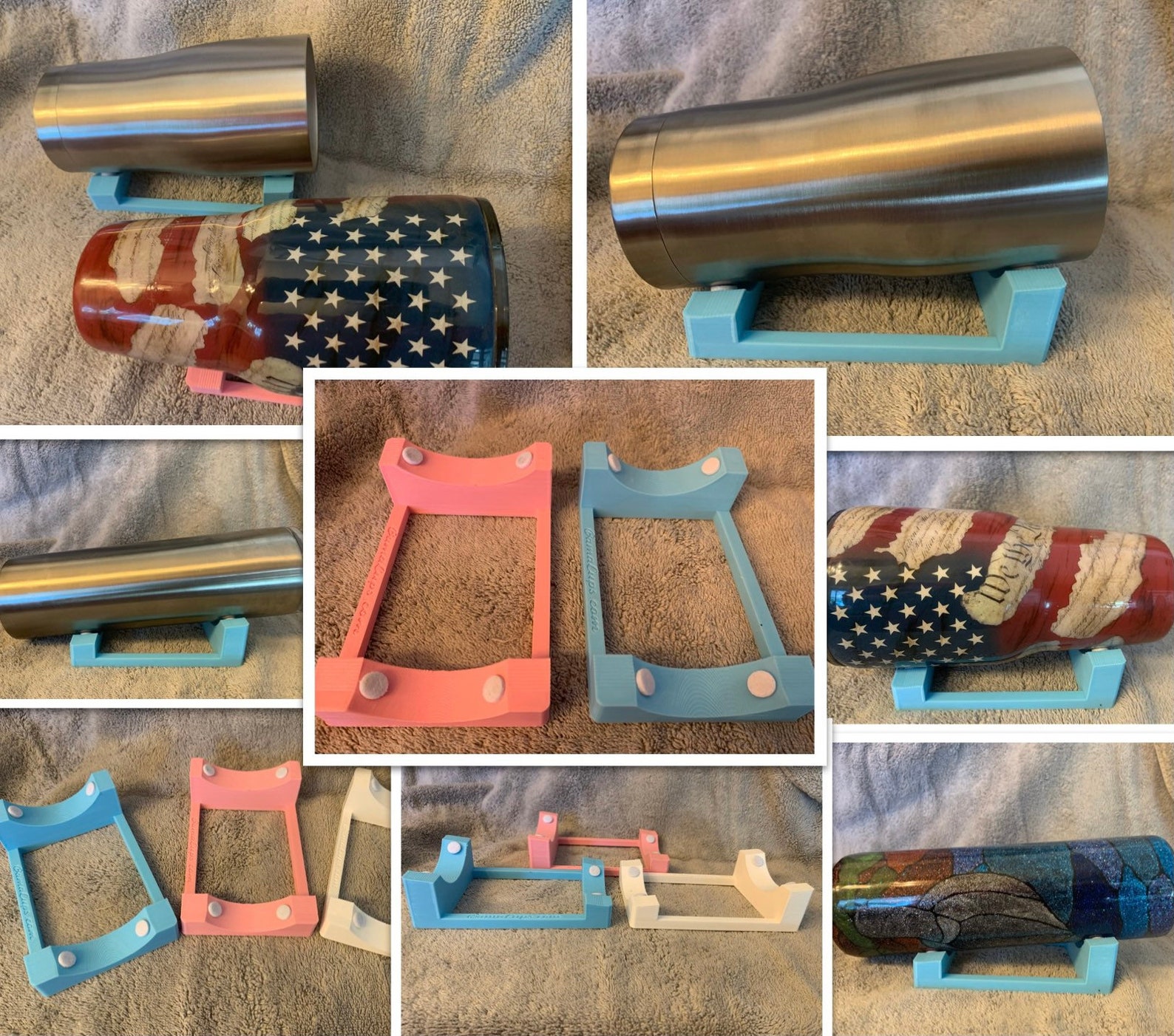 Compact Cup tumbler Cradle 3D Printed Etsy