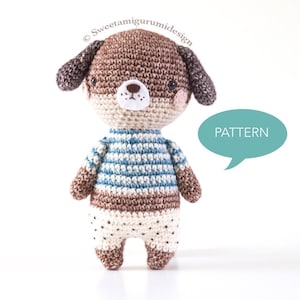 dog amigurumi pattern, dog crochet pattern, dog crochet, beagle amigurumi pattern pdf, beagle pattern, amigurumi beagle dog pattern
