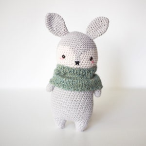 Crochet pattern Bunny Amigurumi, Digital PDF crochet pattern, Amigurumi pattern Bunny, crochet tutorial Bunny,Stuffed Animal crochet pattern image 5