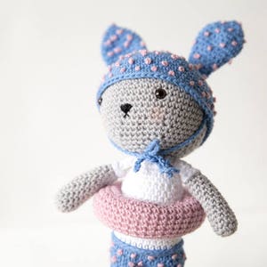 Crochet Amigurumi Bunny Pattern, Amigurumi Pattern Bunny Crochet Pattern, Bunny Amigurumi Pattern, Amigurumi Animal Crochet Pattern PDF image 2