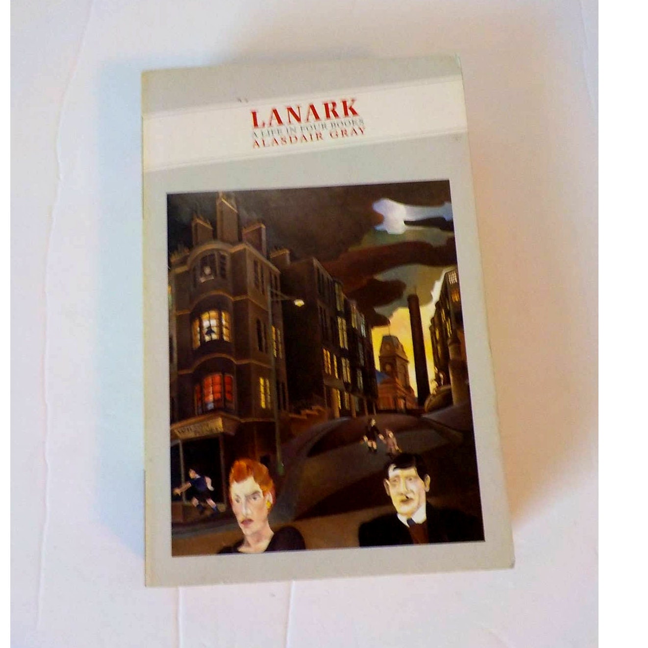 Lanark A Life in Four Books Alasdair Gray Book First Edition Etsy