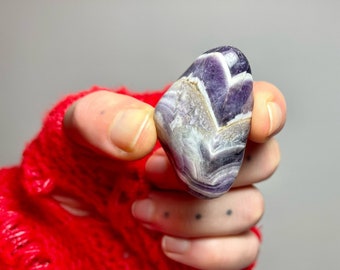 High Quality Chevron Amethyst Powerful Sacred Geometry Vibes | Wonderfully Spiritual Stone | Intuition Crystals Grid Work | Energy Amplifier