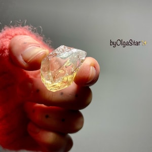 Cristal de citrino dorado brillante / Rayos dorados de energía solar / Amor, abundancia, alegría y felicidad / Piedra de terapia metafísica multiusos / Decoración del hogar