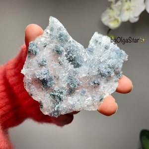 Amethyst Flower Quartz Crystal Gem Stone Plate | Decorative Geode Slab | Table Decor Eclectic Amethyst | HOME Display Cabinet of Curiosities