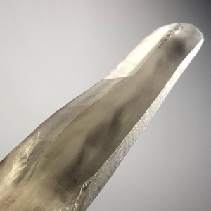 And My Heart Skipped A Beat Lemurian Seed Citrine Quartz Crystal Point | Ghostly Smoky Inclusion Phantom Metaphysical Interstellar Energy OM