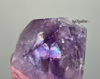 Archangel Metatron Protection and Energy Tool Guardian Amethyst Crystal Centrepiece Point Provides Powerful BioField Filtering and Cleansing