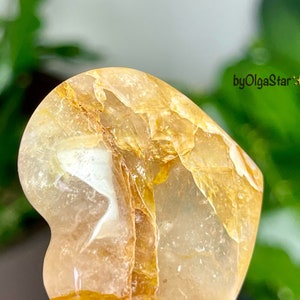 Heart Therapy Wondrous Metaphysical Worker Golden Healer Quartz Crystal Heart Stimulates Our Creative Expression on ALL Levels From Soul image 3