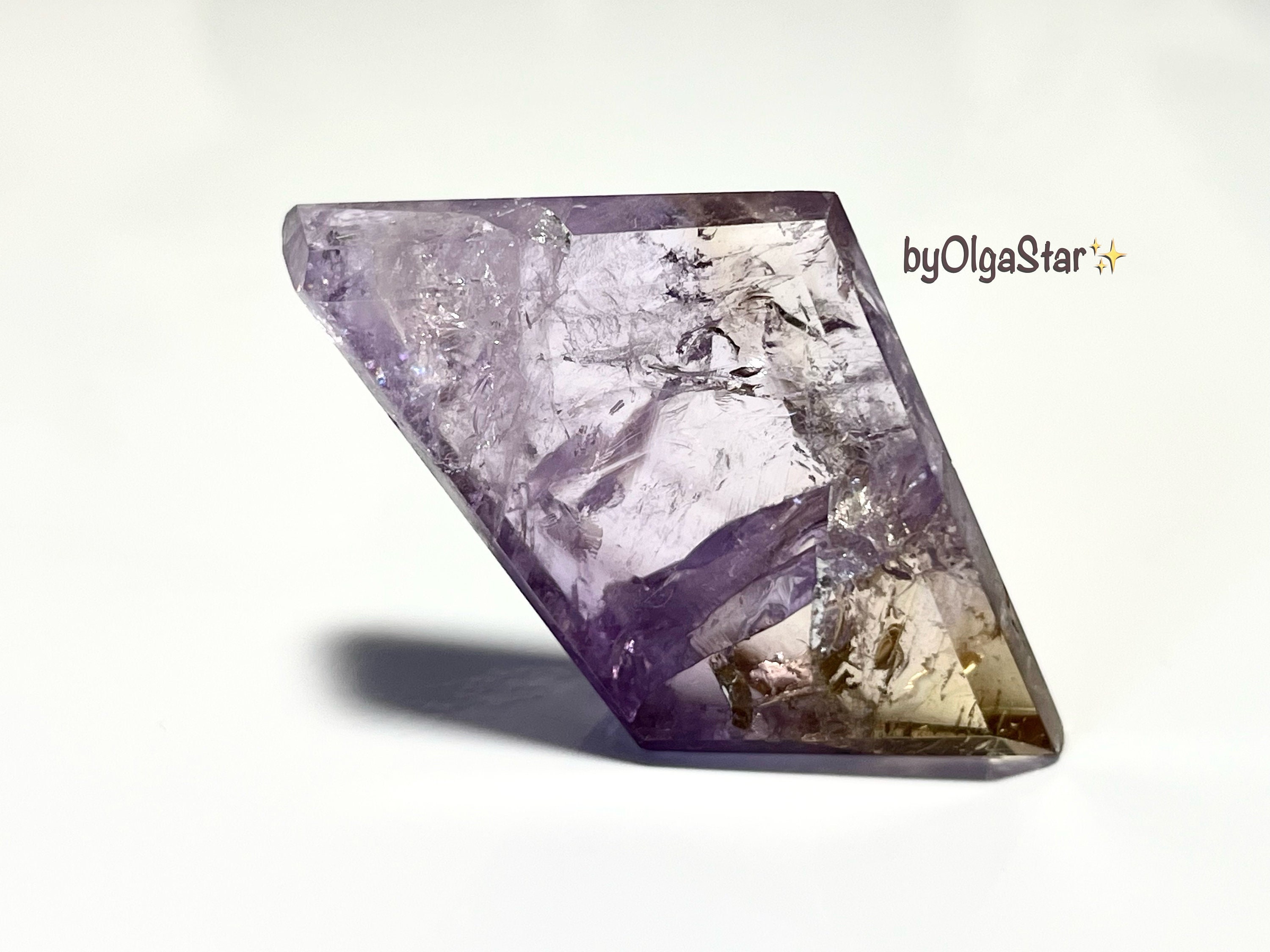 Ametrine Quartz Crystal Freeform Gemstone | Exceptional Lightworker Starseed Metaphysical Crystal | Awakening Amplifier Psychic Opening HOMEthumbnail