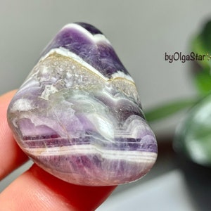 High Quality Chevron Amethyst Powerful Sacred Geometry Vibes Wonderfully Spiritual Stone Intuition Crystals Grid Work Energy Amplifier image 5