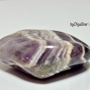 High Quality Chevron Amethyst Powerful Sacred Geometry Vibes Wonderfully Spiritual Stone Intuition Crystals Grid Work Energy Amplifier image 8
